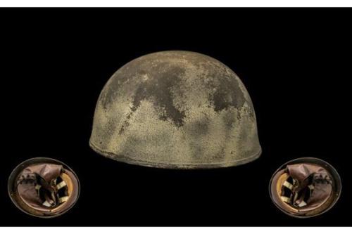Ww2 World War II British Paratrooper Helmet by Bmb Dated 1945 with the Cross of Lorraine 'Free French' Very RAre Item (1 of 1) Ww2 World War II British Paratrooper Helmet by Bmb Dated 1945 with the Cross of Lorraine 'Free French' Very RAre Item (1 of 1)