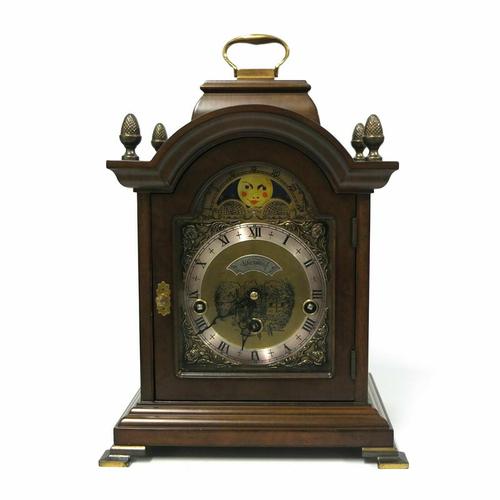 Rare Warmink Franz Hermle 2 Jewel Moonphase Bracket Mantel Clock (1 of 7) Rare Warmink Franz Hermle 2 Jewel Moonphase Bracket Mantel Clock (1 of 7)