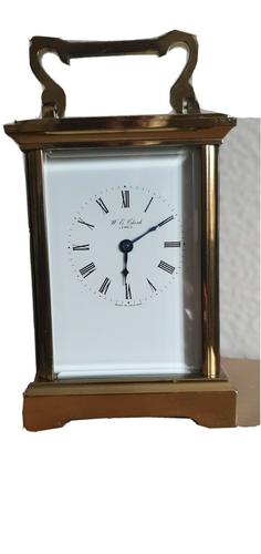 Victorian W C Clarke Lewes 8 Day Mantel Clock (1 of 4)