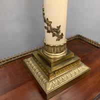 Impressive Pair of Brass & Enamelled Vine Lamps (5 of 7) Impressive Pair of Brass & Enamelled Vine Lamps (5 of 7)