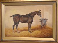 Monarch, Oil Painting of a Horse by William Eddowes Turner (3 of 8) Monarch, Oil Painting of a Horse by William Eddowes Turner (3 of 8)