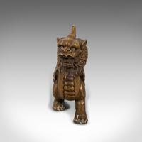 Small Antique Pixiu Figure, Oriental, Brass, Mythological, Statue, Victorian (7 of 12) Small Antique Pixiu Figure, Oriental, Brass, Mythological, Statue, Victorian (7 of 12)