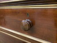 Early 19th Century Brass Mounted Flame Mahogany Linen Press (12 of 21) Early 19th Century Brass Mounted Flame Mahogany Linen Press (12 of 21)