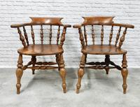 Pair of Windsor Smoker's Bow Armchairs (3 of 6) Pair of Windsor Smoker's Bow Armchairs (3 of 6)