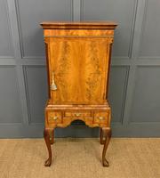 Burr Walnut Cupboard on Stand (13 of 15) Burr Walnut Cupboard on Stand (13 of 15)