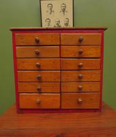 Antique Miniature Scratch Built Bank of Drawers, made from Jamaican Cigar Boxes (14 of 19) Antique Miniature Scratch Built Bank of Drawers, made from Jamaican Cigar Boxes (14 of 19)