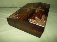 QUALITY Betjemann Coromandel Writing Box. 100% Original c1870 (10 of 15) QUALITY Betjemann Coromandel Writing Box. 100% Original c1870 (10 of 15)