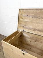 Antique Pine Trunk or Storage Chest (8 of 10) Antique Pine Trunk or Storage Chest (8 of 10)