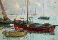 Marion Coker Leigh on Sea Fishing Boats Seascape Sailing Oil Painting (10 of 15) Marion Coker Leigh on Sea Fishing Boats Seascape Sailing Oil Painting (10 of 15)