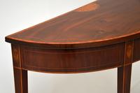 Antique George III Inlaid Mahogany Console Table (5 of 10) Antique George III Inlaid Mahogany Console Table (5 of 10)