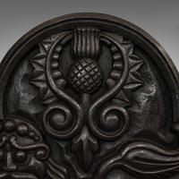Antique Fireback, English, Cast Iron, Decorative Fireplace, Victorian c.1900 (7 of 8) Antique Fireback, English, Cast Iron, Decorative Fireplace, Victorian c.1900 (7 of 8)