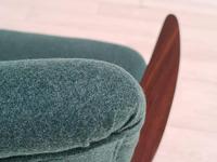 Danish Armchair, completely renovated, wool, teak, 1960s (9 of 16) Danish Armchair, completely renovated, wool, teak, 1960s (9 of 16)