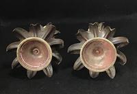 Pair of Brass and Copper Arts and Crafts WAS Benson Style Antique Candlesticks (2 of 6) Pair of Brass and Copper Arts and Crafts WAS Benson Style Antique Candlesticks (2 of 6)