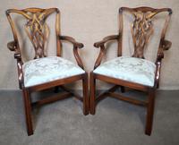 Set of Eight Mahogany Chippendale Style Chairs G.t.rackstraw - Droitwich (2 of 12) Set of Eight Mahogany Chippendale Style Chairs G.t.rackstraw - Droitwich (2 of 12)