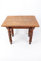Victorian Oak Desk / Shop Display Table
