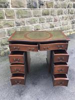 Mahogany Kneehole Writing Desk (7 of 9) Mahogany Kneehole Writing Desk (7 of 9)