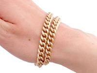 9ct Yellow Gold Double Albert Watch Chain - Antique c.1910 (11 of 12) 9ct Yellow Gold Double Albert Watch Chain - Antique c.1910 (11 of 12)