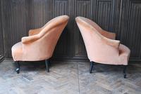 Pair of French Upholstered Fauteuil Armchairs (3 of 5) Pair of French Upholstered Fauteuil Armchairs (3 of 5)