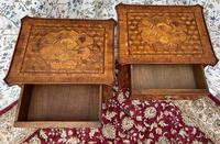 Pair of French Parquetry / Marquetry Side Tables (19 of 20) Pair of French Parquetry / Marquetry Side Tables (19 of 20)