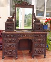 Country Oak Italian Dressing Table Cherubs c.1860 (12 of 12) Country Oak Italian Dressing Table Cherubs c.1860 (12 of 12)