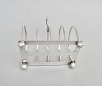 Good Edwardian Silver Toast Rack by Atkins Brothers, Sheffield 1904 (5 of 5) Good Edwardian Silver Toast Rack by Atkins Brothers, Sheffield 1904 (5 of 5)