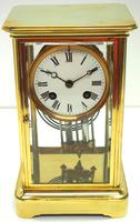 Fine Antique French Table Regulator with Compensating Pendulum 8 Day 4 Glass Mantel Clock (2 of 11) Fine Antique French Table Regulator with Compensating Pendulum 8 Day 4 Glass Mantel Clock (2 of 11)