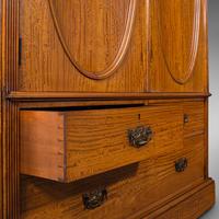 Antique Master Bedroom Wardrobe, Satinwood, Cupboard, Maple & Co, Edwardian (11 of 12) Antique Master Bedroom Wardrobe, Satinwood, Cupboard, Maple & Co, Edwardian (11 of 12)