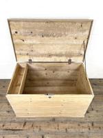 Antique Pine Trunk or Storage Chest (7 of 10) Antique Pine Trunk or Storage Chest (7 of 10)