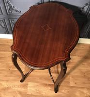 Edwardian Inlaid Mahogany Occasional Table c1900 (9 of 12) Edwardian Inlaid Mahogany Occasional Table c1900 (9 of 12)