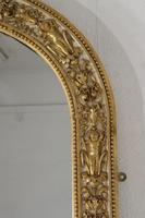 Painted and Parcel-Gilt Arch Top Overmantle Mirror by Nosotti (5 of 15) Painted and Parcel-Gilt Arch Top Overmantle Mirror by Nosotti (5 of 15)