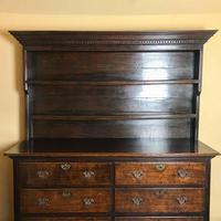 George III Oak Dresser with Drawer Base (15 of 17) George III Oak Dresser with Drawer Base (15 of 17)