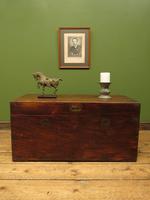 Large Antique Military Campaign Camphor Wood Chest, 19th Century Storage Chest (15 of 19) Large Antique Military Campaign Camphor Wood Chest, 19th Century Storage Chest (15 of 19)