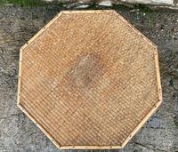Antique Victorian Octagonal Bamboo Rattan Table (7 of 9) Antique Victorian Octagonal Bamboo Rattan Table (7 of 9)