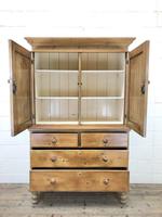 Antique Pine Cupboard with Drawers (5 of 11) Antique Pine Cupboard with Drawers (5 of 11)