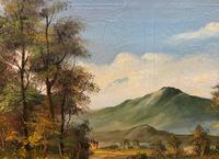 Large Early 20th Century Antique English Autumn Countryside Landscape Oil Painting (5 of 11) Large Early 20th Century Antique English Autumn Countryside Landscape Oil Painting (5 of 11)