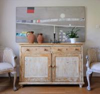 19th Century Painted Pine Cupboard with Two Drawers (2 of 22) 19th Century Painted Pine Cupboard with Two Drawers (2 of 22)