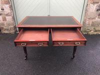 Antique Mahogany Two Draw Writing Table (5 of 11) Antique Mahogany Two Draw Writing Table (5 of 11)