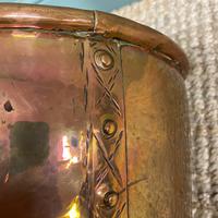 Spectacular 19th Century Victorian Arts & Crafts Antique Copper Log Bucket (2 of 7) Spectacular 19th Century Victorian Arts & Crafts Antique Copper Log Bucket (2 of 7)