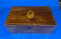 George III Solid Mahogany Box With Wonderful Inlaid Panels (17 of 18) George III Solid Mahogany Box With Wonderful Inlaid Panels (17 of 18)
