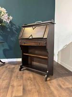 Vintage Students Dark Oak Bureau