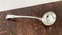 Antique Heavy Silver Ladle 1824 (6 of 7) Antique Heavy Silver Ladle 1824 (6 of 7)