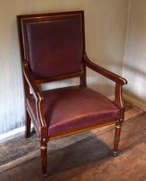 Pair of French Directoire Leather Armchairs (7 of 16) Pair of French Directoire Leather Armchairs (7 of 16)