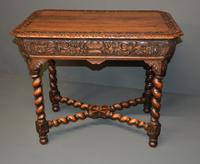 Carved Oak Centre Table (2 of 2) Carved Oak Centre Table (2 of 2)