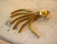 Vintage Pocket Watch Chain Tassel Fob 1950 Victorian Revival Golden Gilt Fob Nos (2 of 5) Vintage Pocket Watch Chain Tassel Fob 1950 Victorian Revival Golden Gilt Fob Nos (2 of 5)