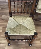 Set of Six Oak Spindle Back Dining Chairs (2 of 12) Set of Six Oak Spindle Back Dining Chairs (2 of 12)