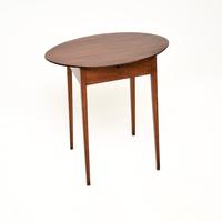 Antique Edwardian Mahogany Occasional Side Table (1 of 6)