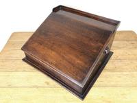 19th Century Antique Oak Table Top Writing Slope (6 of 8) 19th Century Antique Oak Table Top Writing Slope (6 of 8)