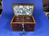 18th Century Mahogany Twin Tea Caddy with Shell Inlay (7 of 17) 18th Century Mahogany Twin Tea Caddy with Shell Inlay (7 of 17)