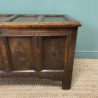 17th Century Period Oak Antique Carved Coffer (5 of 8) 17th Century Period Oak Antique Carved Coffer (5 of 8)
