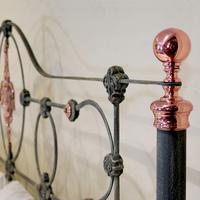 Cast Iron Antique Bed with Copper (5 of 9) Cast Iron Antique Bed with Copper (5 of 9)
